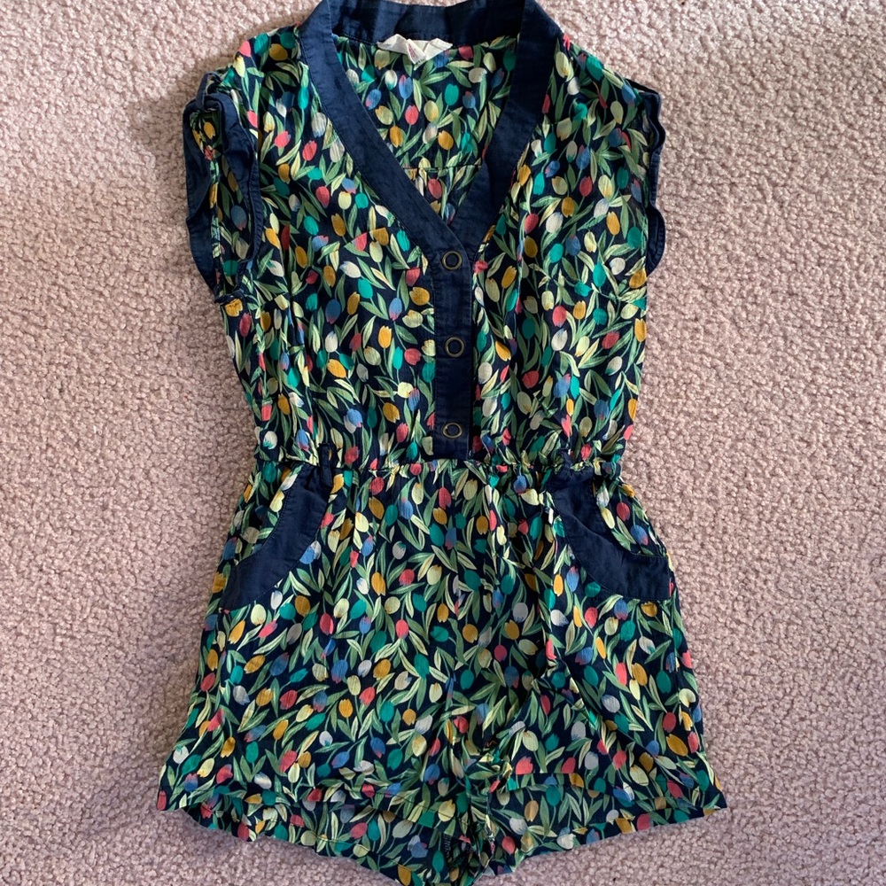 Anthropologie Pajamas Sleep Romper